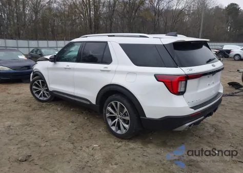 2025 Ford Explorer Platinum из США, поврежденный, VIN 1FMWK8HC8SGA70630